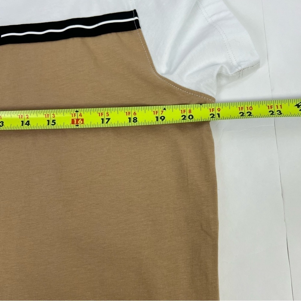 NWT Michael Kors Men’s Crew Neck Shirt Sz Medium Multi Colors Short Sleeves - Picture 11 of 12